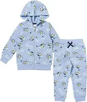 [Bluey] Fleece Zip Up Hoodie Set Toddler to Big Kid