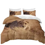 Wild Cheetah Quilt Cover