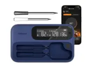 Professional Wireless 5G WiFi Bluetooth Meat Thermometer Rechargeable Dual Probe