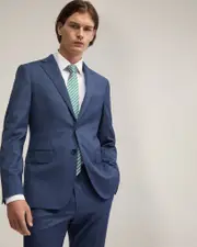 Byron Luxury Half Canvas Wool Suit Jacket