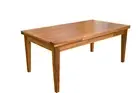 HALIFAX SOLID TASMANIAN BLACKWOOD TIMBER EXTENSION DINING TABLE 180 - 280 CM