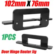 102mm X 76mm Door Hinge Router Jig Aluminium Jig Installation Kit