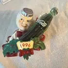 Coca-cola 1996 Mrs Claus With Coke Bottle