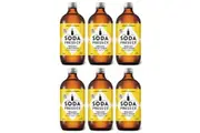 6PK SodaStream 500ml Soda Press Organic Syrup Mix 50% Less Sugar Indian Tonic