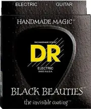 DR Strings BKE-10 Black Beauties Black Coated Electric Guitar Strings 10-46