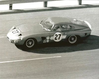 Vintage 8 X 10 Auto Racing Photo 1964 Daytona Aston Martin DP214