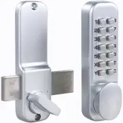 MUTEX MX250 Mechanical Keypad Surface Mount Deadbolt 14 Digit Keyless Entry