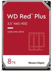 Western Digital 8TB WD Red plus NAS Internal Hard Drive HDD - 5640 RPM, SATA ...