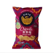 〽️New SIETE Chipotle BBQ Avocado Oil Vegan Grain Dairy Free Tortilla Chips 5oz