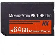 High Speed 64GB Memory Stick Pro-HG Duo MS-HX64A for PSP Accessories/Camera Card