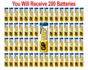 200x GP Ultra Plus AA Batteries Alkaline Bulk Wholesale Packaged Exp. 2024