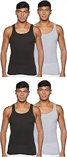 [Hanes] Men's FreshIQ ComfortSoft Tanks (Pack of 4)