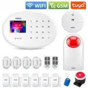 LOT Alarm System Smart Tuya Home Security WIFI GSM Home Wireless Remote Control