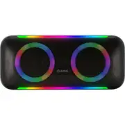 Moki Pro Street Party Rechargeable Bluetooth Wireless LED TWS Enabled Speaker BK