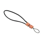 Camera Wrist Strap, Cotton Soft Adjustable Round Cord Rope Hand Grip, Brown