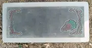 Concrete bench top mold grapes Tuscan .150 abs plastic mould 31" x 14" x 2.5"