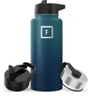 IRON °FLASK Sports Water Bottle lids (Straw Lid), Leak Proof, Hot and Cold
