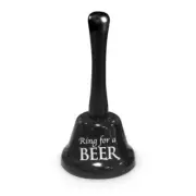Ring For A Beer Bell/Chime Birthday Gift Novelty Funny Gag Bar Man Cave Toy