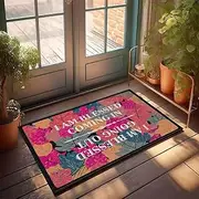 Dsoluuing Personalized Welcome Mat I Am Blessed Coming in and Going Out Doormat Home Alone Door Mat Playroom Furniture (Color : Colour, Size : 50X80CM)