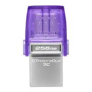 Kingston 256GB DT MicroDuo 3C USB 3.2 Flash Drive [DTDUO3CG3/256GB]