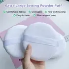 Large Powder Puff Makeup Sponge Pad - 3 Pack for Face and Body