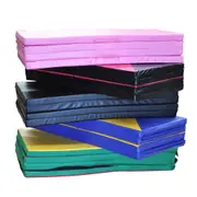 2.4m*1.2m*5cm Gymnastics Folding Mat - Gym Yoga Exercise Mat - Large Size
