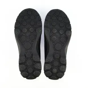 ARRIBA 艾樂跑男鞋 乳膠鞋墊 輕量透氣Q軟懶人鞋 黑色 FA603