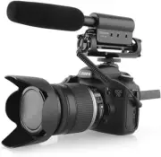 SGC-598 Shotgun Microphone for Nikon Canon DSLR Cameras with 3.5mm Interface