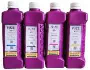 Bordeaux Fuze MX Light Solvent Ink Cyan Magenta Yellow Black 4 Pack