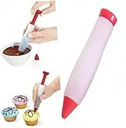 Alipis Silicone Fondant Cake Decorating Pen Cake Decorating Tools for Toppings Nozzle Mouth Pen Random Color