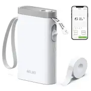 Nelko Label Maker Machine with Tape P21 Bluetooth Label Printer Wireless Mini...