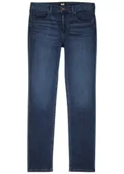 Paige Lennox Slim-leg Jeans - Mid Blu - 38 (W38 / Xxl) 38 (W38 / XXL)