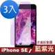 3入 iPhone SE 藍紫光非滿版9H防刮手機保護膜 SE保護貼 SE鋼化膜