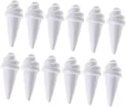 COHEALI Foams Ice Model Kit 12pcs Ice Cream Moulds for DIY Decorations Educational Toys