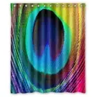 NEW Peacock Feathers Shower Curtain 60 x 72 Inch