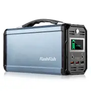 [EU Direct] Flashfish G300 300W Solar Generator 222Wh Portable Power Station 60000mAh Rechargeable Battery Pure Sine Wav