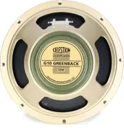 Celestion G10 Greenback 10" 30-Watt Replacement Guitar Speaker 8 Ohm