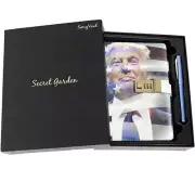 SimyVaid Donald Trump Diary W/lock + Pen and extras. New Free Shipping