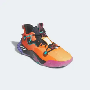 【adidas 愛迪達】運動鞋 籃球鞋 男鞋 橘 Harden Stepback 3(GY7477)
