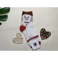 在飛比找蝦皮購物優惠-【現貨~ 庫存出清優惠中】韓國襪子 卡通襪 吐司超人 長襪 