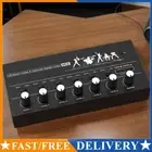 6-Channel Mini Audio Mixer DC 5V Sound Mixer for Guitars Bass Keyboards Mixer AU