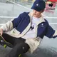 【LE COQ SPORTIF 法國公雞】防潑水休閒潮流防風外套-男款-法國藍色-LWS61203