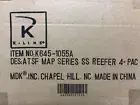 O Scale 2001 K line GS K645-1055A ATSF Map Series Steel Sided Reefer 4 Car Set