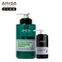 在飛比找PChome24h購物優惠-《Amida》蜜拉平衡去脂洗髮精1000ML+蜜拉角質蛋白護