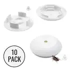 COCKROACH BAIT STATION ( x 10 ) Refillable Container - Gel Liquid Granular Baits