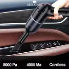 8000Pa Wireless Car Vacuum Cleaner Cordless Handheld Auto Vacuum Home & Car