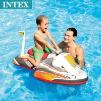 在飛比找松果購物優惠-INTEX 57520飛艇座騎 飛機坐艇 水上摩托車 快艇泳
