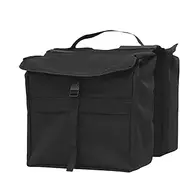 TQEBWUS Bike Rear Rack Bag | Double Side Rack Pannier Carrier Bag Oxford Cloth | Large Capacity Cycling Storage, Waterproof Seat Pack for Grocery Shopping