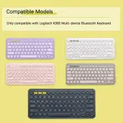 Cover Skin for Logitech Bluetooth Multi - Device Keyboard Cov Silicone Keyboard