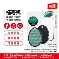 在飛比找momo購物網優惠-【著媽】高效型濾網(適用 LG 大白 PS-W309WI 